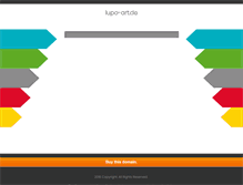 Tablet Screenshot of lupo-art.de